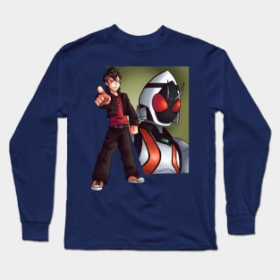 Gentarou from KAMEN RIDER FOURZE Long Sleeve T-Shirt